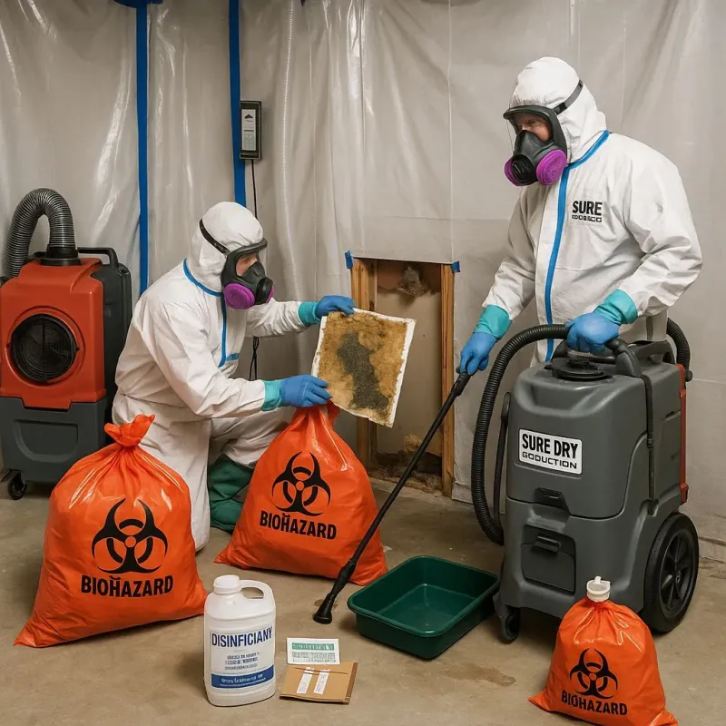 Contaminated Water Handling Protocols process in Evangeline Parish, LA
