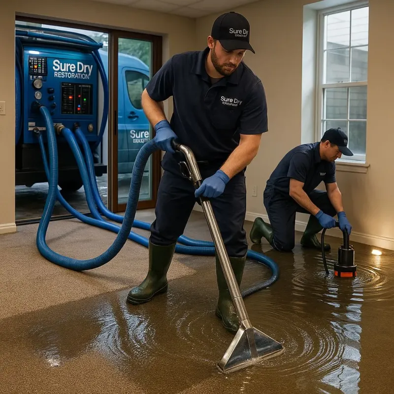 Water Extraction and Removal process in Evangeline Parish, LA